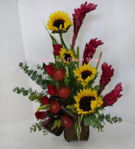 Beauty at Estrella's Flower Shop.