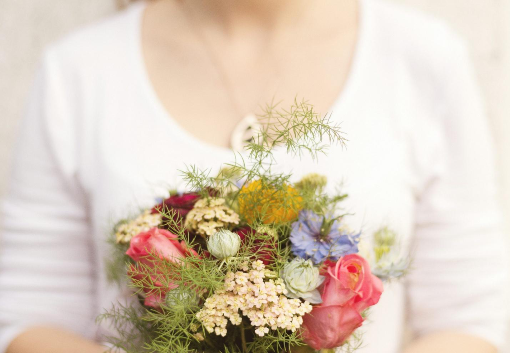 Wildflower bouquet from a flower shop in Dallas