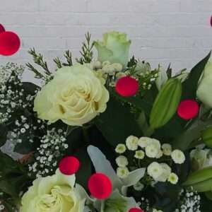 White beautiful flowers.