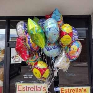 20 mix  Mylar balloons