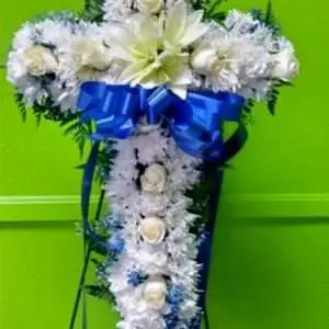 Sympathy Funeral Cross