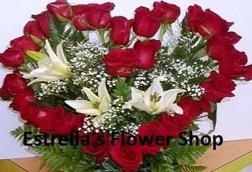 Red Heart of Roses. - Image 4