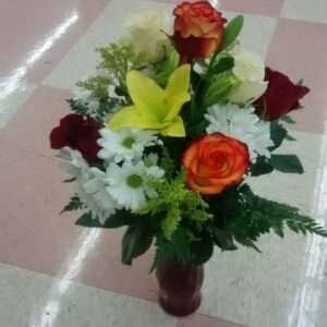 Colorful Flowers Bouquet.