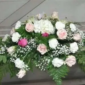 Beautiful Casket Cover