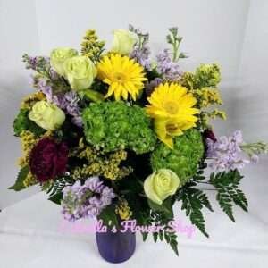 Garden creation flowers