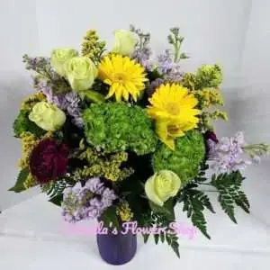 Garden creation flowers