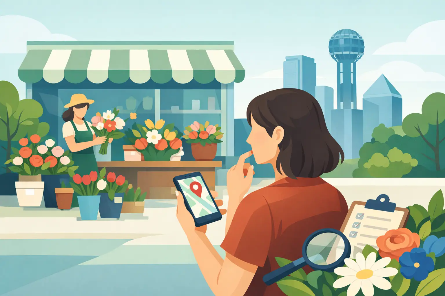 How to Choose a Local Florist Dallas TX