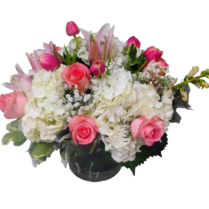 Sweet forever love. Sweet light pink & white flowers.
