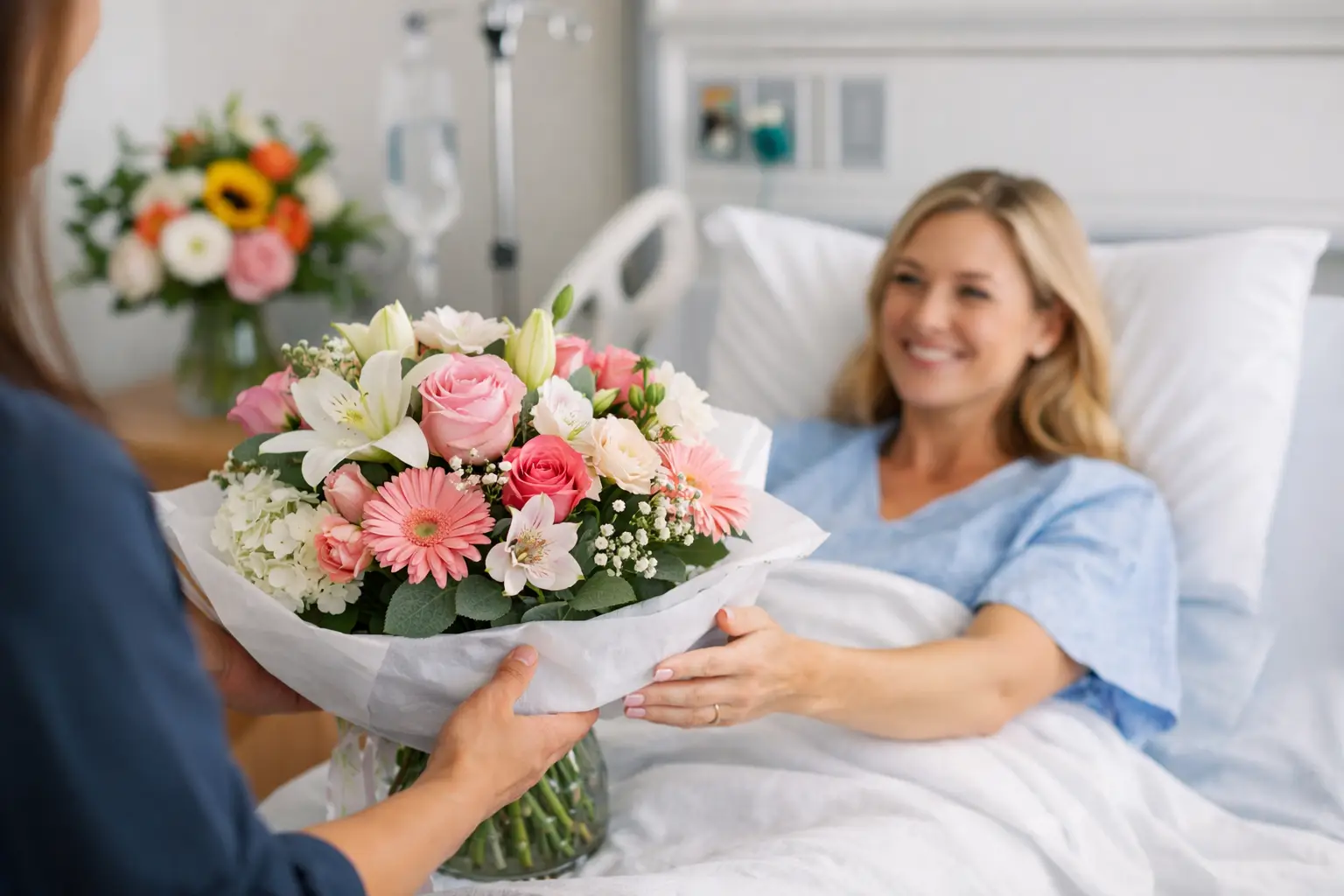 Can Florists Deliver Hospital Flowers?
