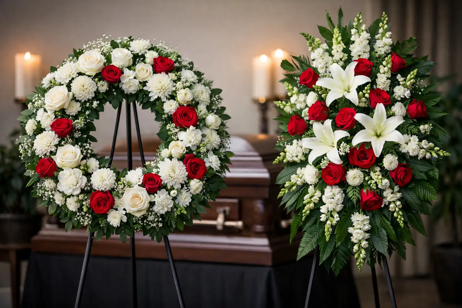 Wreath or Spray Funeral: Which to Choose?